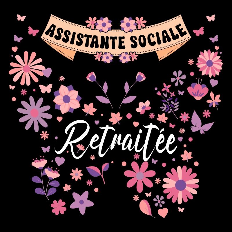 Papillon Assistante Sociale Retraite
