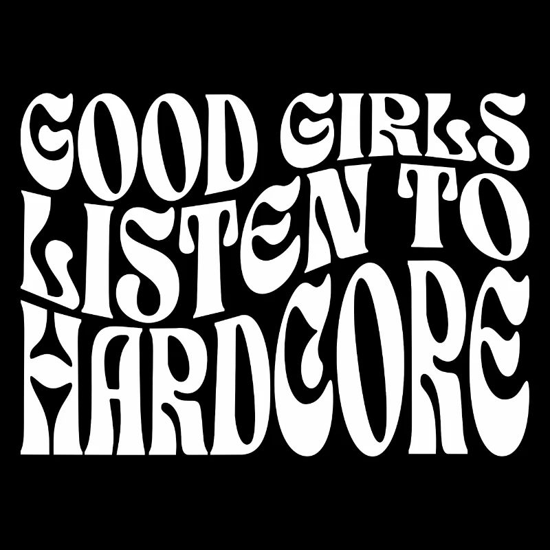 Filles Écoutent De La Hardcore Techno