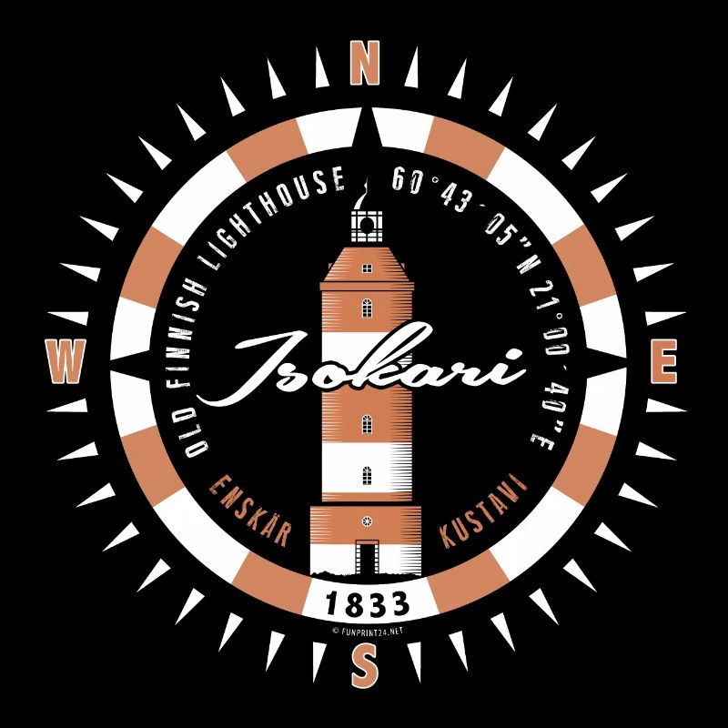 ISOKARI LIGHTHOUSE Compass textiles, gift products