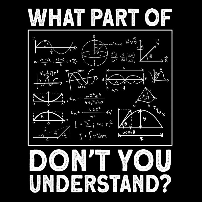 Welchen Teil von hast du nicht verstanden Mathe