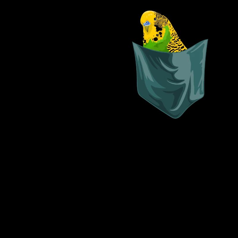 Budgerigar Chest Pocket Perruche Sac
