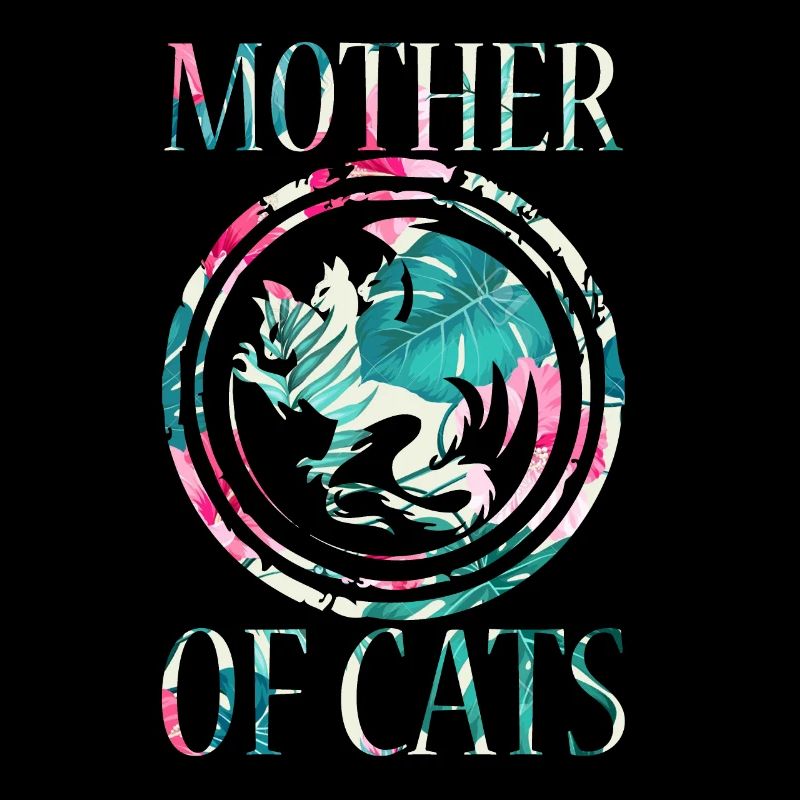 Chats Mère Mère de Chats Chat