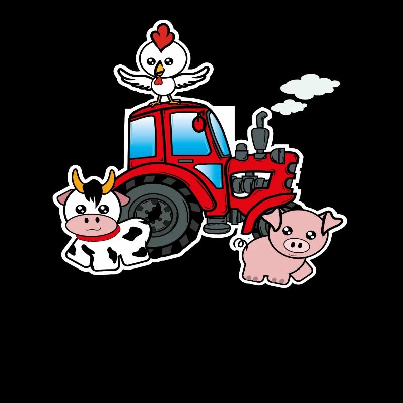 Ferme de tracteur