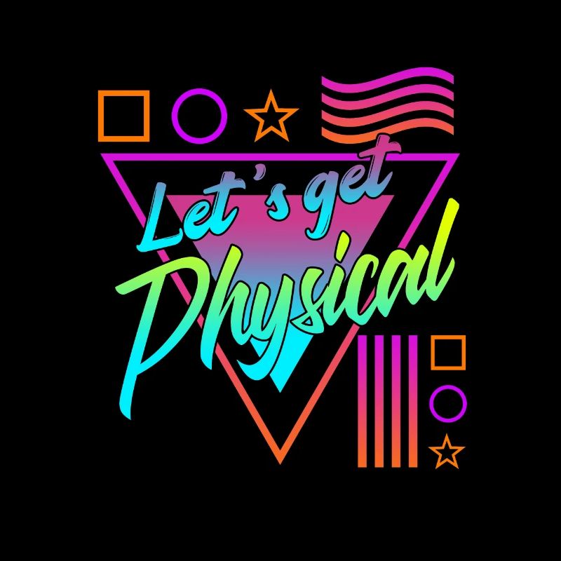 Let's Get Physical Vintage 80s Retro Workout