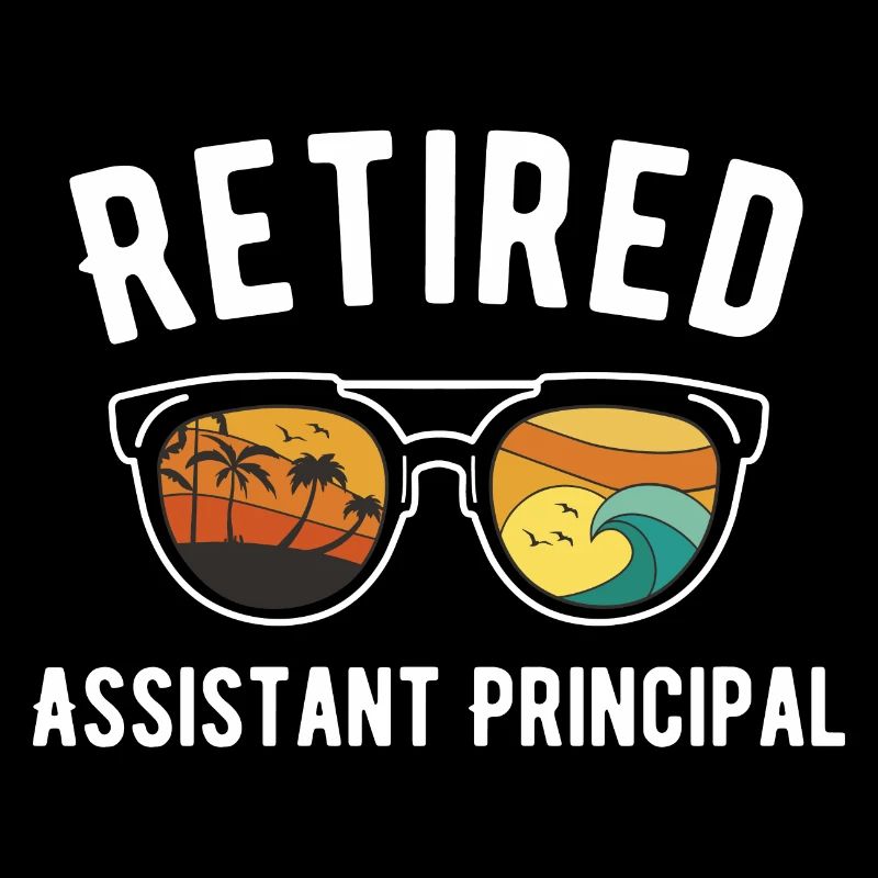 Retraite Beach Holiday Assistant Conception graphique