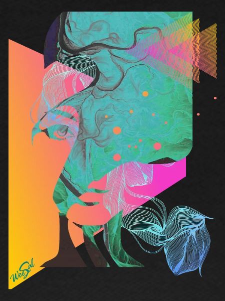 visage abstrait