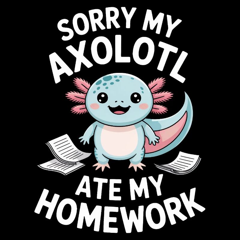Braquage de devoirs d’Axolotl