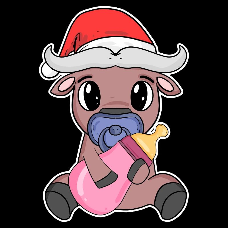 Bœuf bébé Noël