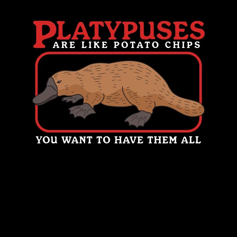 Schnabeltiere Platypus Schnabeltier Geschenk