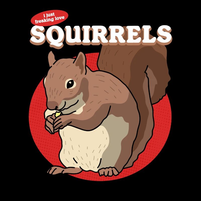 Süßes Eichhörnchen Grauhörnchen Hörnchen Geschenk