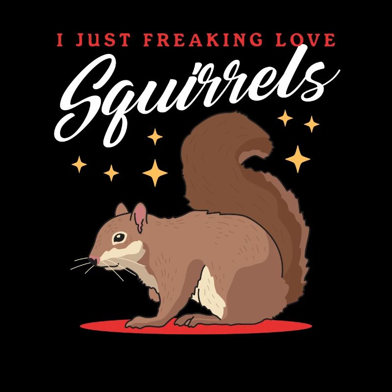 Mignon écureuil écureuil gris écureuil cadeau