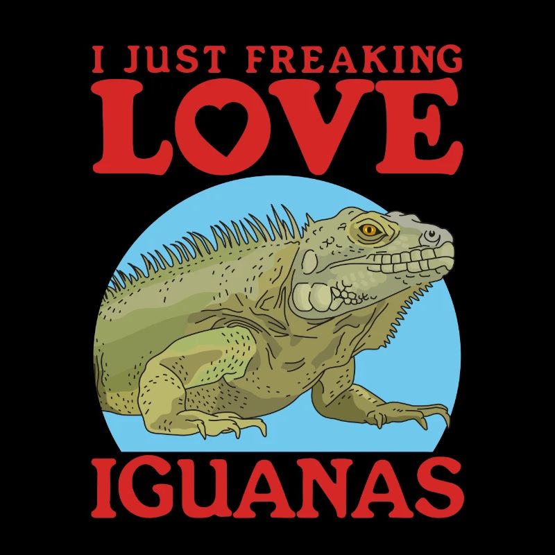 Iguana Reptile Lizard Iguanas Gift