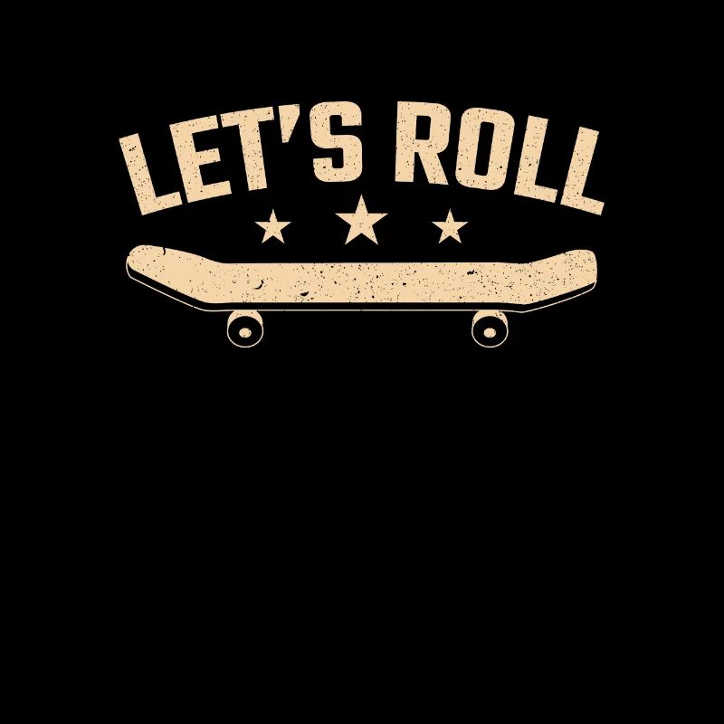 Skateboarder Let’s Roll Skateboard
