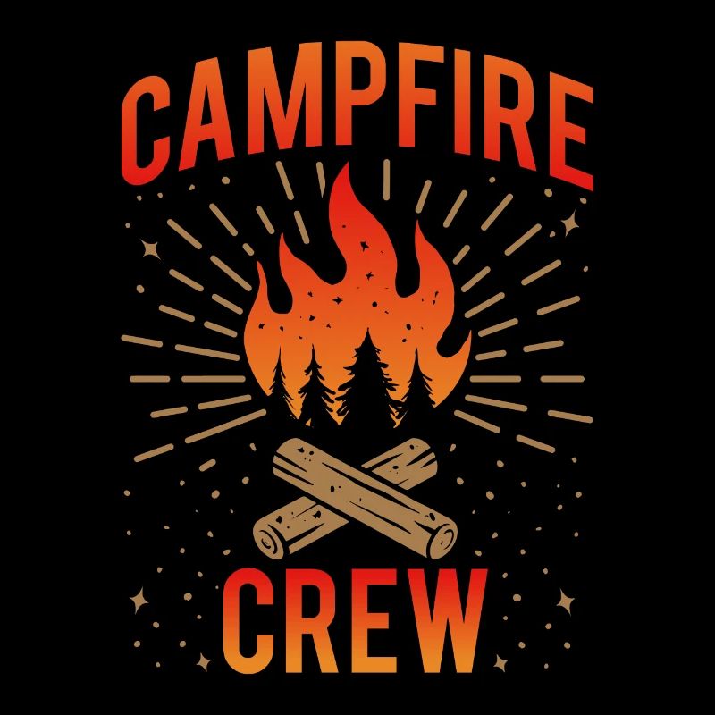 Campfire Crew Camper Camping