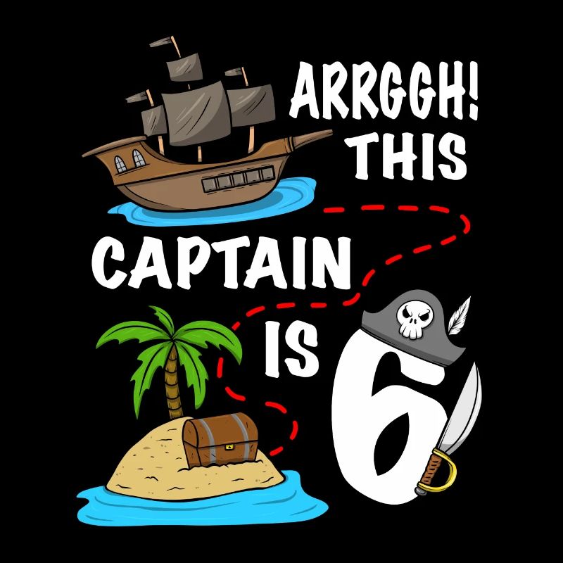 Arrggh! Ce capitaine a 6 ans d’anniversaire de pirate