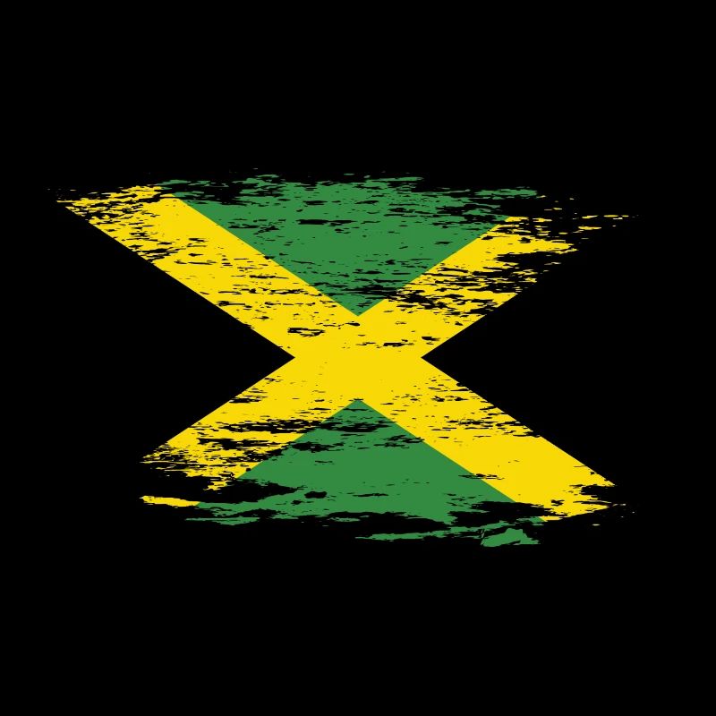 Drapeau de la Jamaïque utilisé
