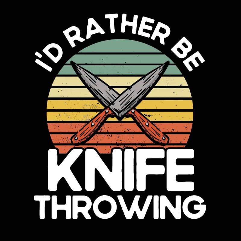 Knife throwing disc gift knife thrower