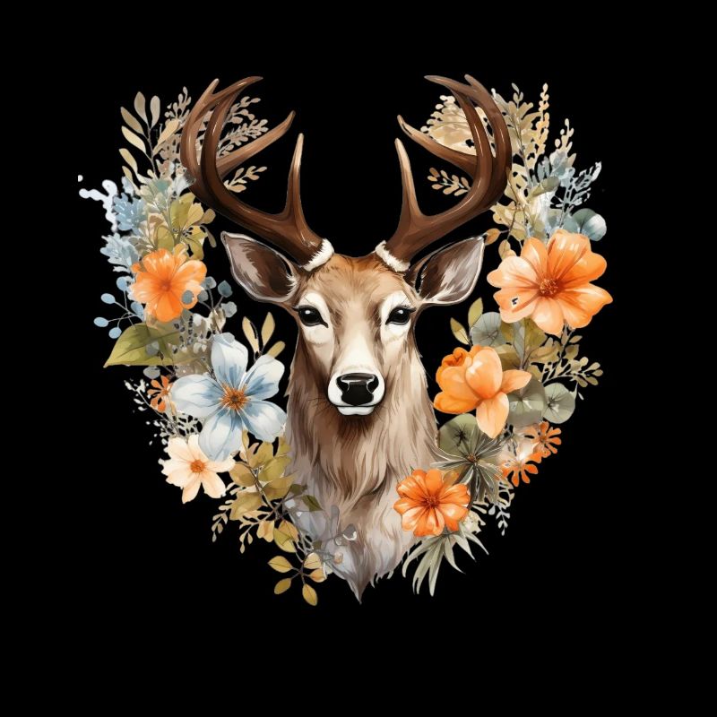 Replacement dirndl deer antlers deer