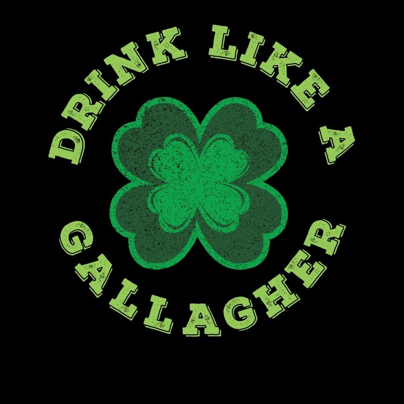 Boisson au trèfle comme Gallagher Saint Patrick