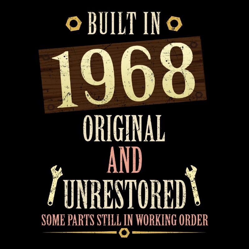 Construit dans l’original de 1968 et non restauré