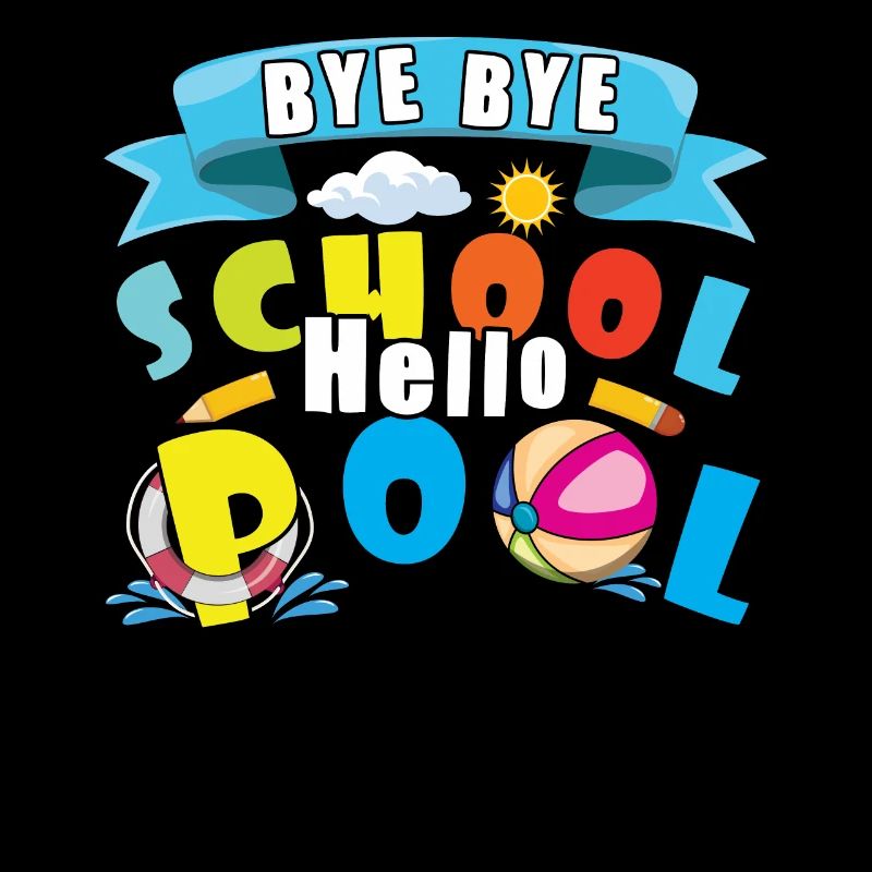 Pool Day Bye School Happy Last Class