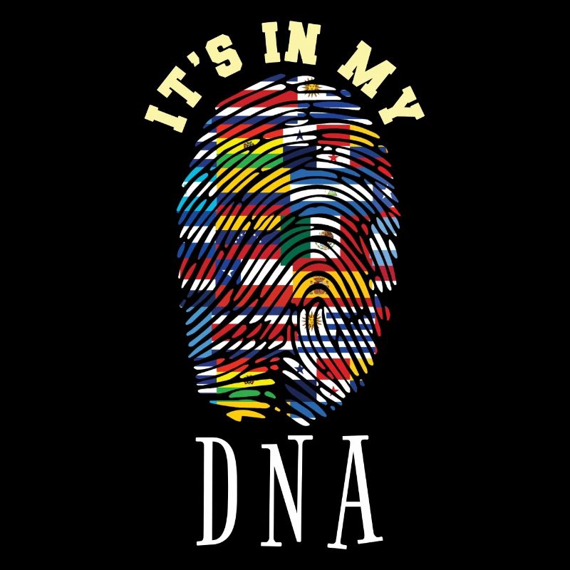 C’est dans mon ADN drapeaux Mois du patrimoine hispanique