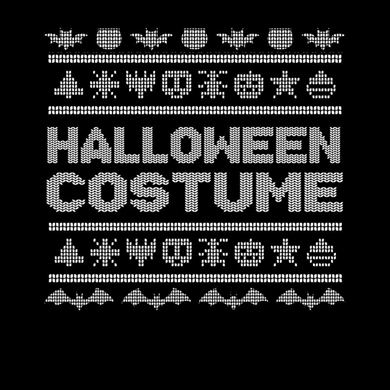 Stitch Pattern Funny Creatures Scary Halloween