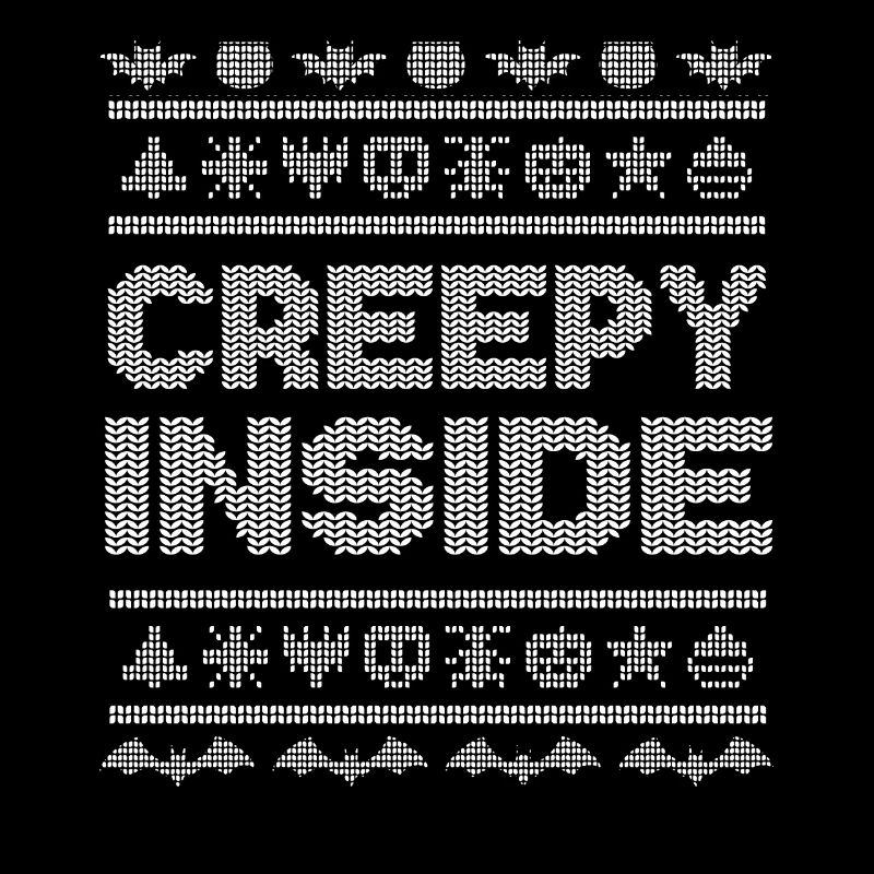 Stitch Pattern Funny Creatures Inside Halloween