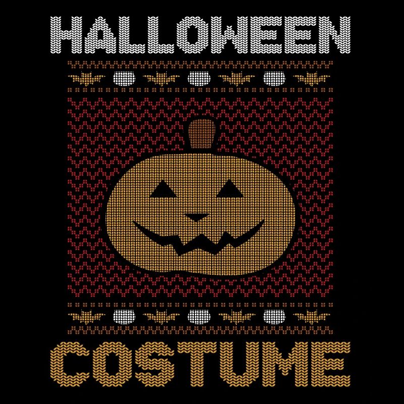 Stitch Pattern Citrouille Créature effrayante Halloween