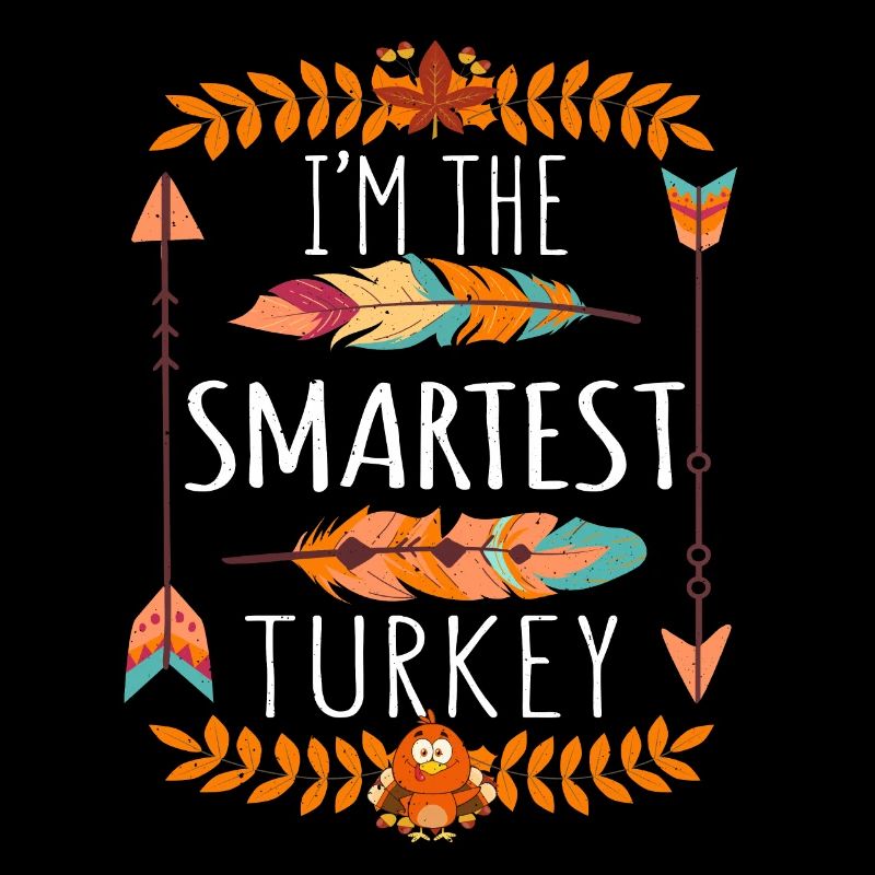 La journée de la dinde la plus intelligente 2022 Joyeux Thanksgiving