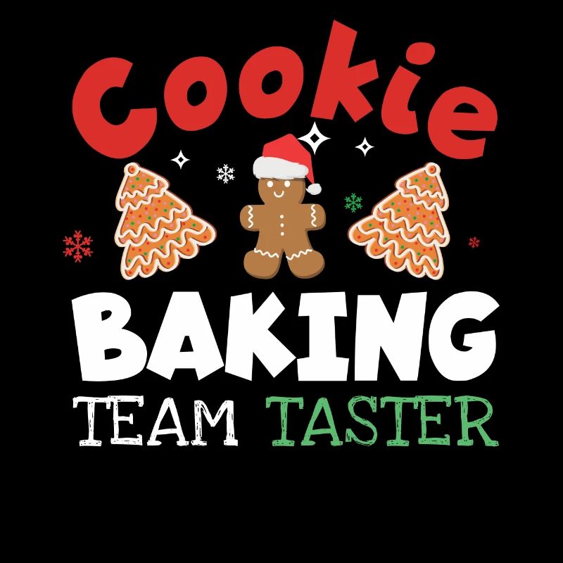Décembre Cookie Baking Team Baker Love Christmas