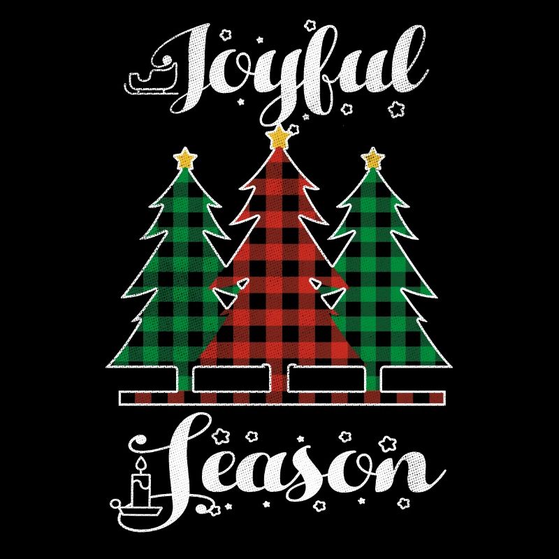 Éléments de Noël Saison joyeuse Plaid Noël