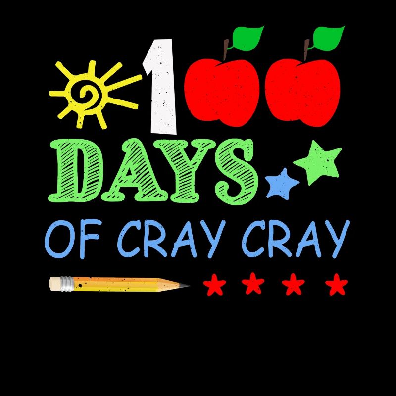 Crayon 100e jour fou 100 jours d’école