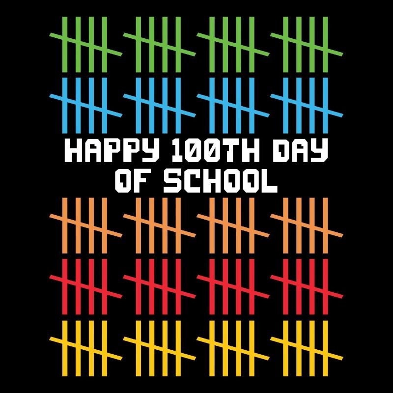 100. Tagesschule 100 glückliche 100 Tage Schule