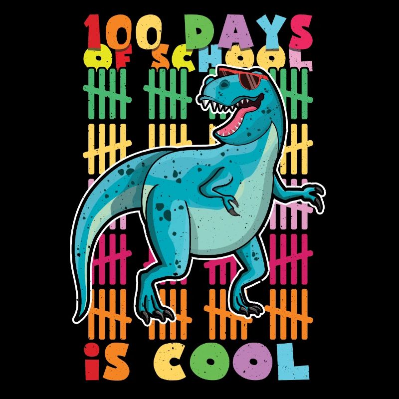 100e jour Dinosaur Cool 100 jours d’école
