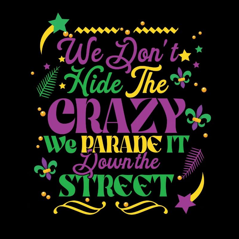 Festival Crazy Parade Perles Mardi Gras 2023