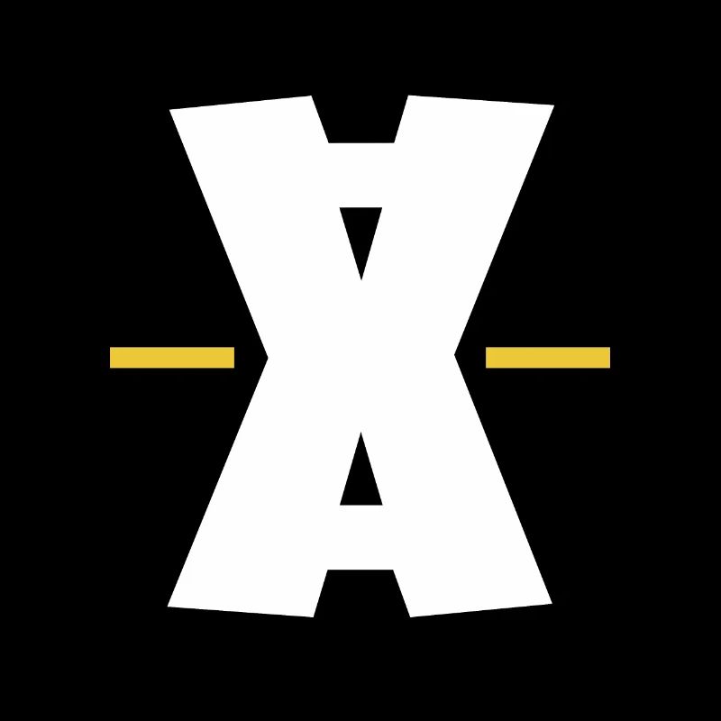 Double X dash digital art
