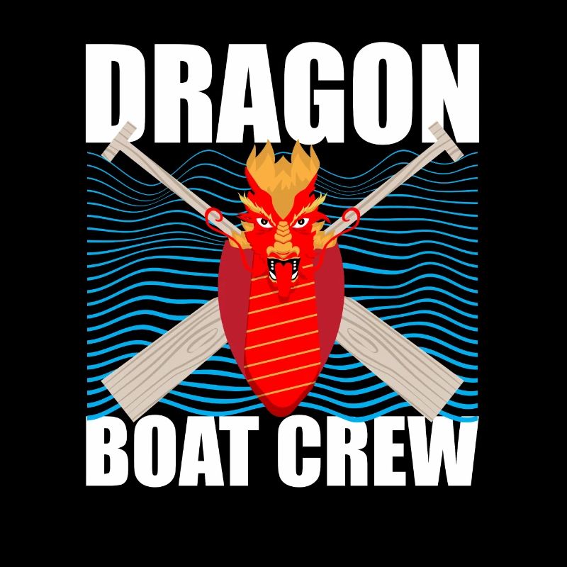 Dragon boating theme for dragon boat paddling