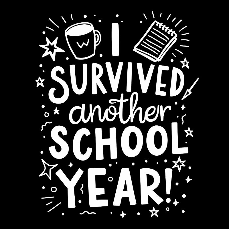 I Survived Another School Year – Lehrer Schüler