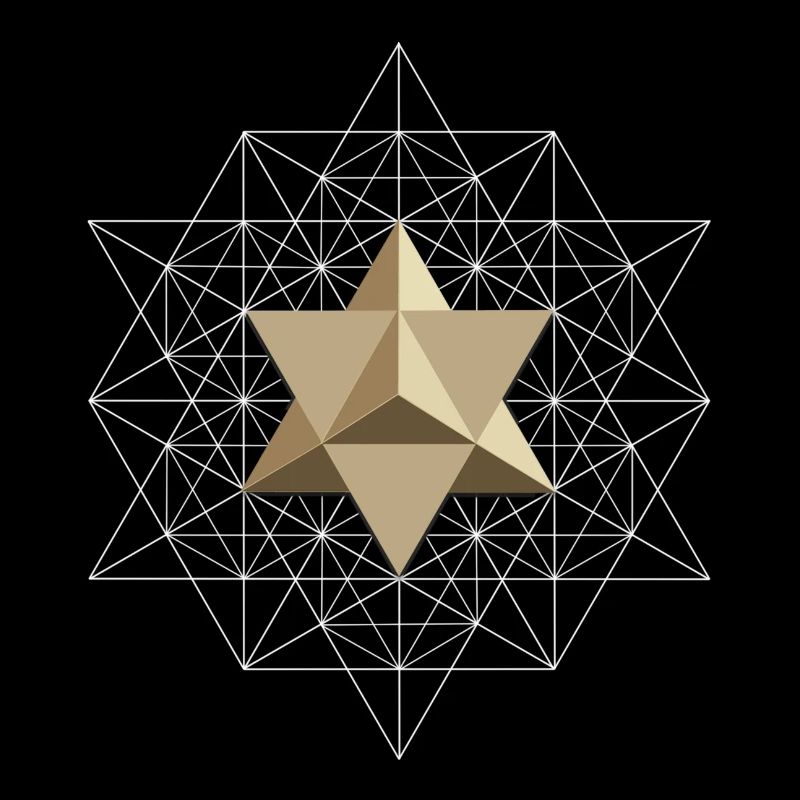Heilige Geometrie, Vector Equilibrium, Merkaba