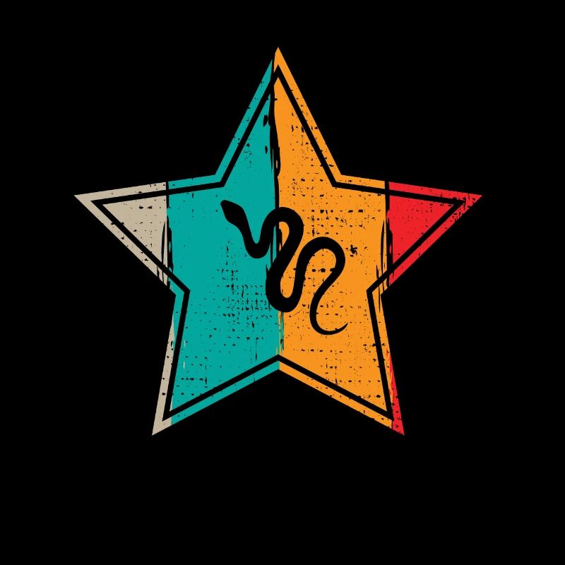 Snake Retro Reptile Python Gift idea