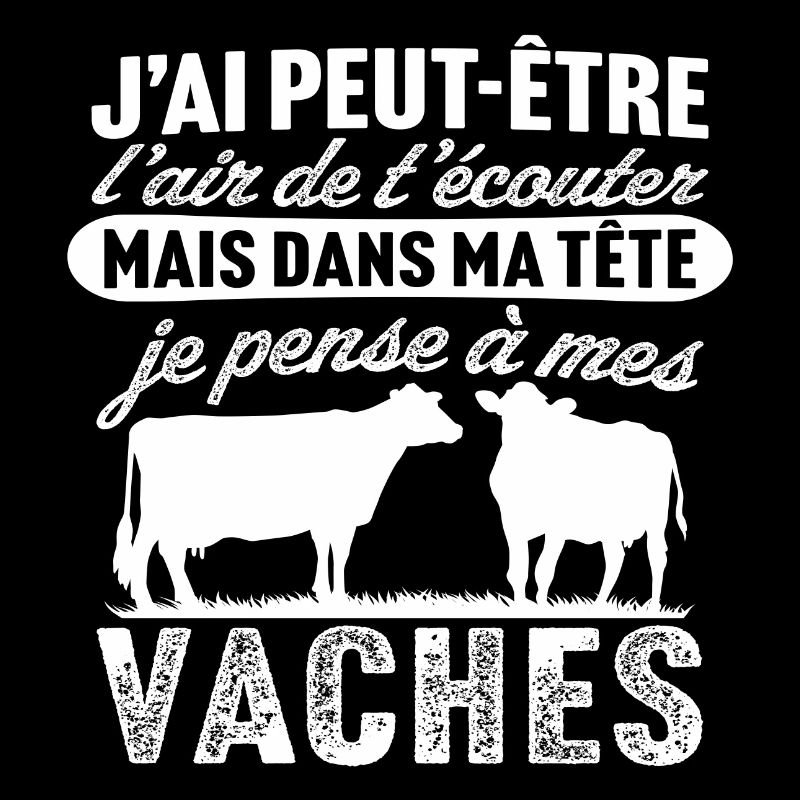 je pense à mes vaches