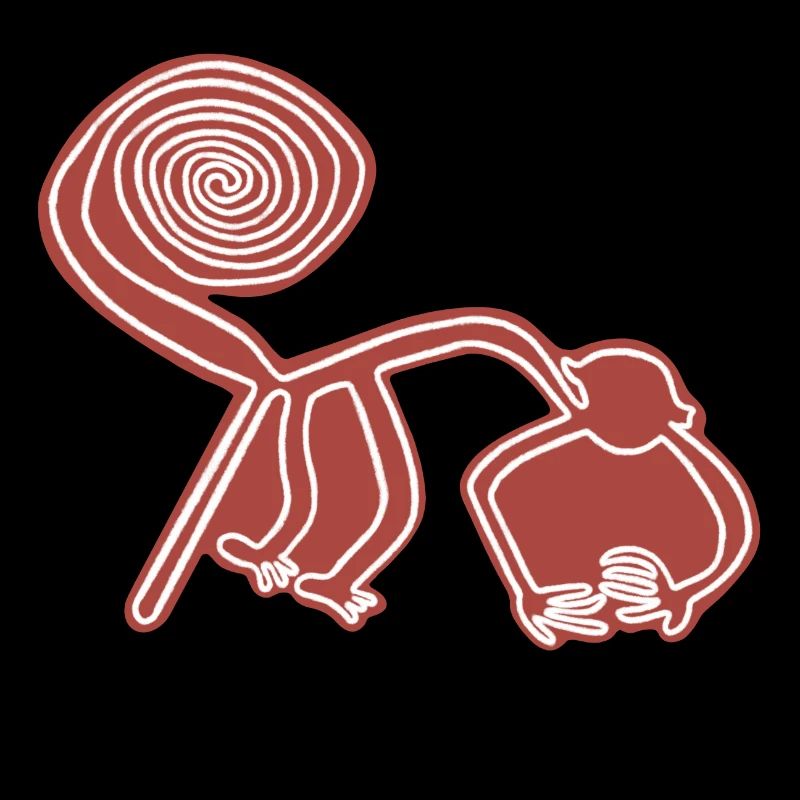 Nazca Lines Affe