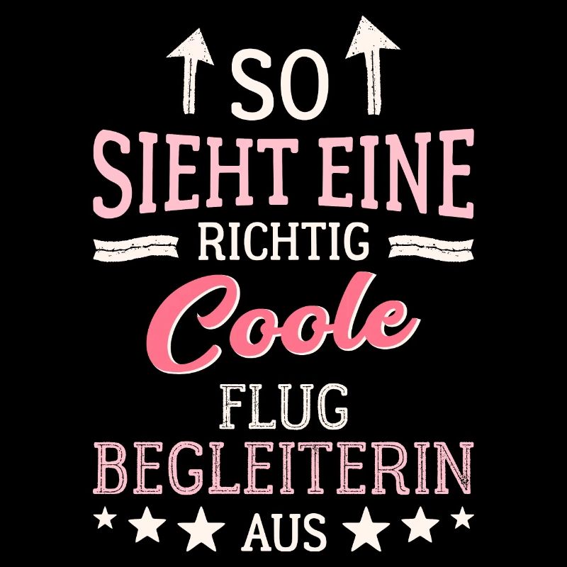 So sieht eine richtig coole Flugbegleiterin aus