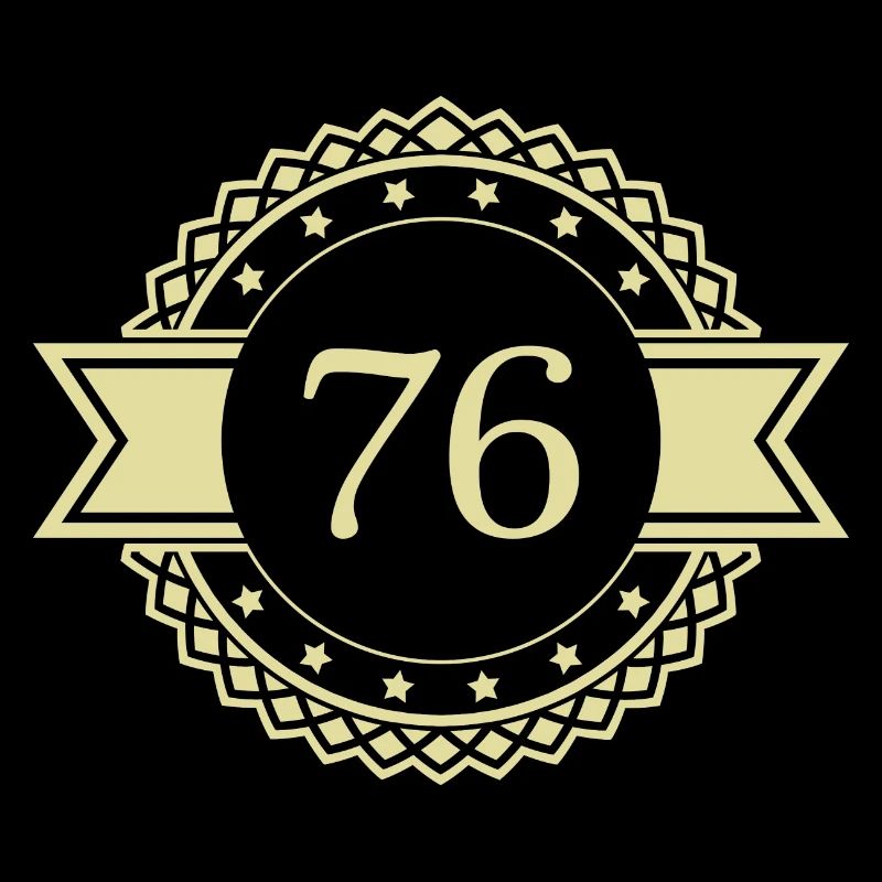 76 Emblème numérique