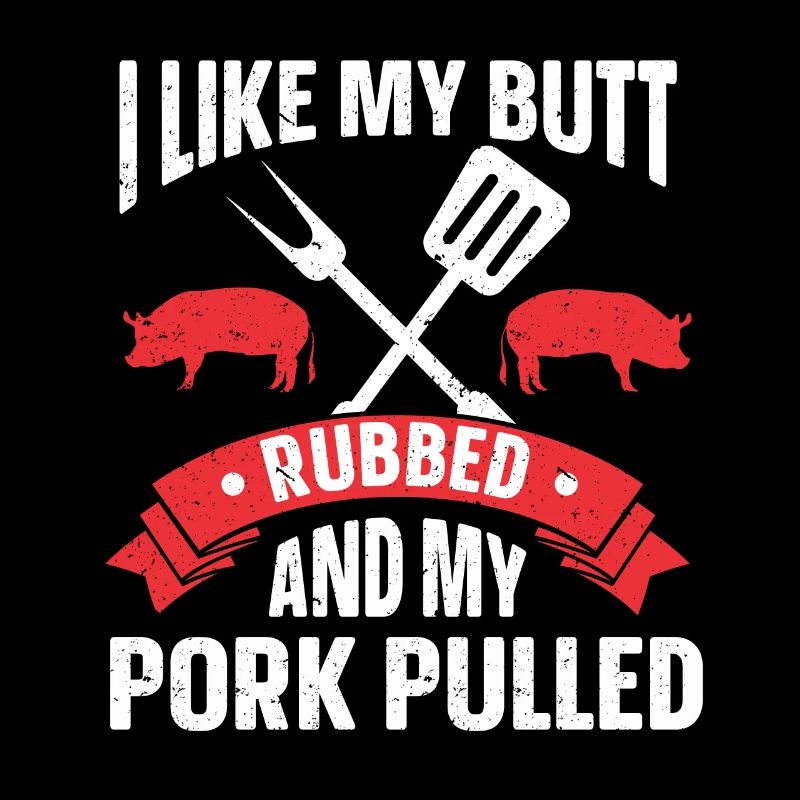 BBQ Pulled Pork Schwein Grill