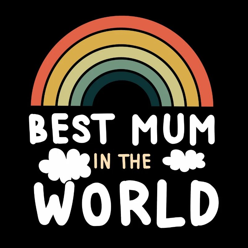 Regenbogen Mama Beste Mutter Alles Gute zum Muttertag