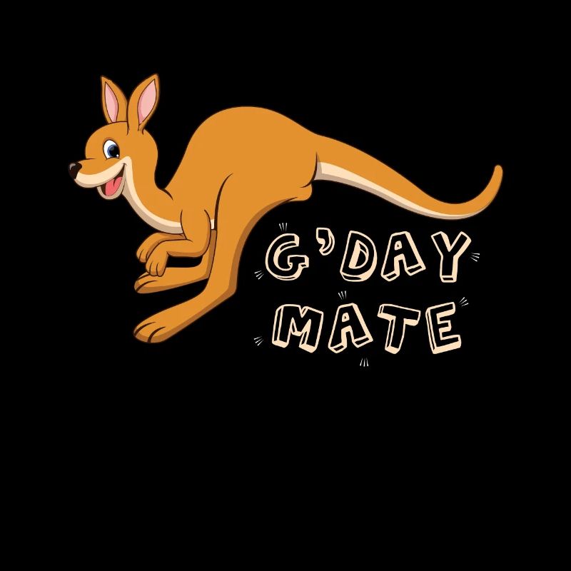 Australian Greeting Australia Day Kangaroo