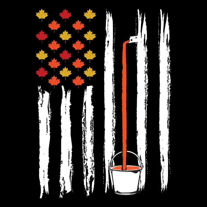 Flag Tapping Maple Tree Maple Leaf