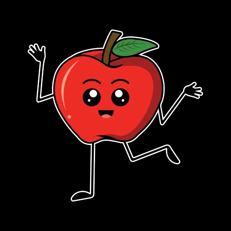 Apple Cute Kawaii Apple Butter Picker Apple